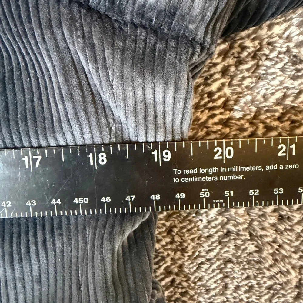Anthony Allan Vintage Corduroy Blazer Mens Blue Gray Union Made USA Sport Coat